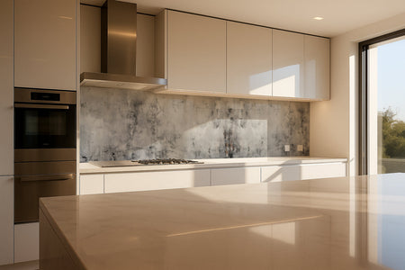 Küchenrückwand Betonoptik