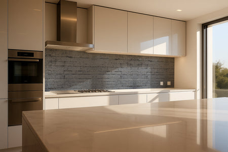 Küchenrückwand Betonoptik