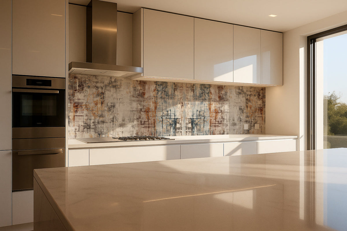 Küchenrückwand Betonoptik