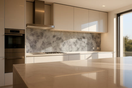 Küchenrückwand Betonoptik