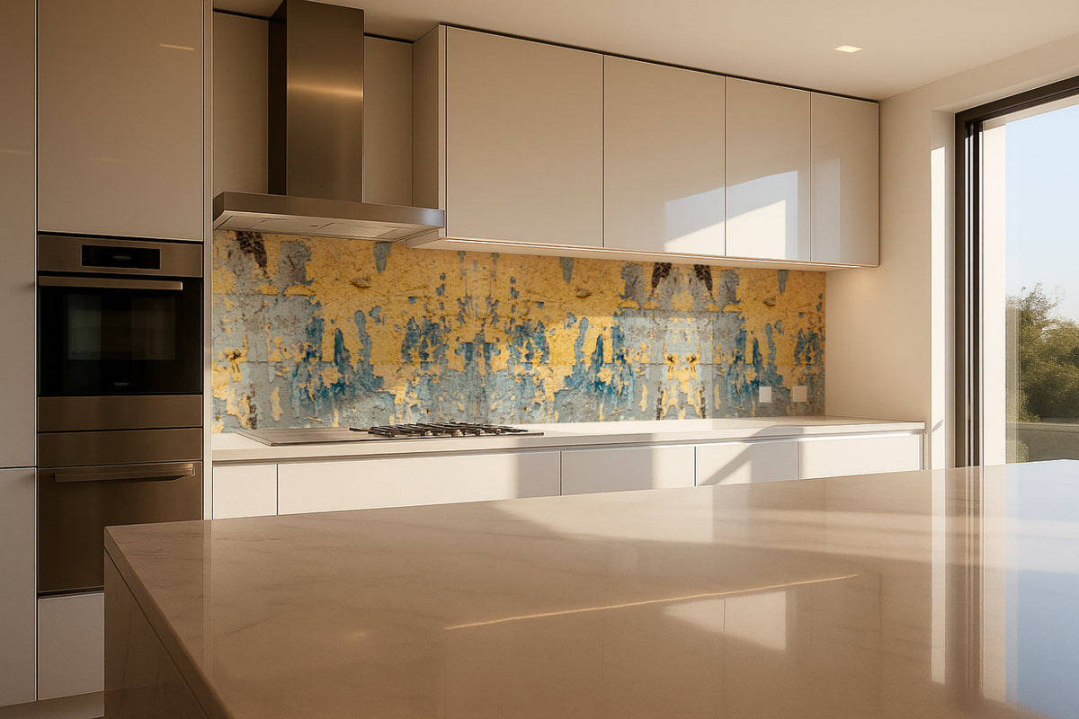 Küchenrückwand Betonoptik