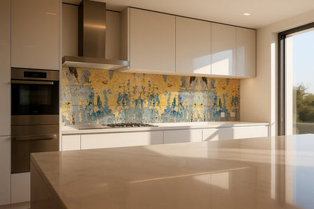 Küchenrückwand Betonoptik