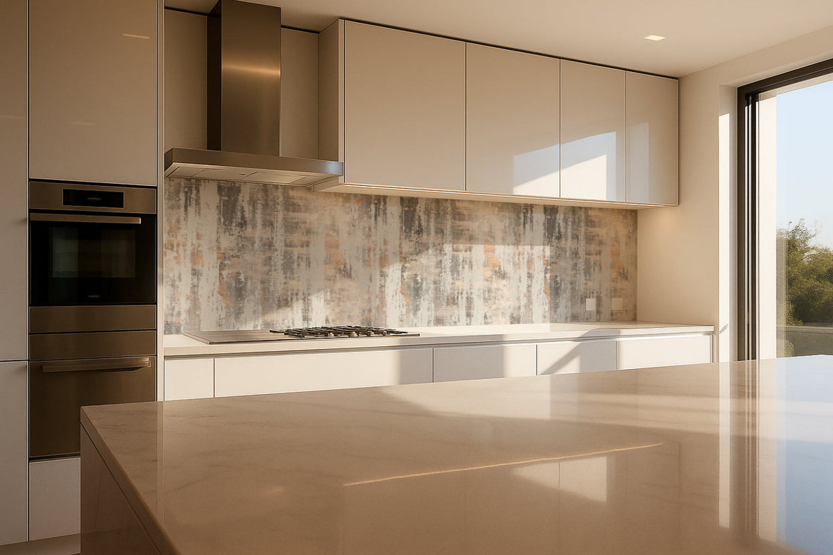 Küchenrückwand Betonoptik