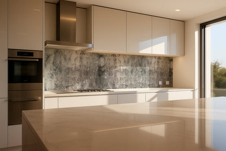 Küchenrückwand Betonoptik