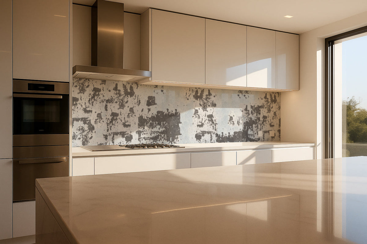 Küchenrückwand Betonoptik
