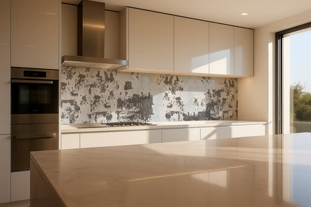 Küchenrückwand Betonoptik