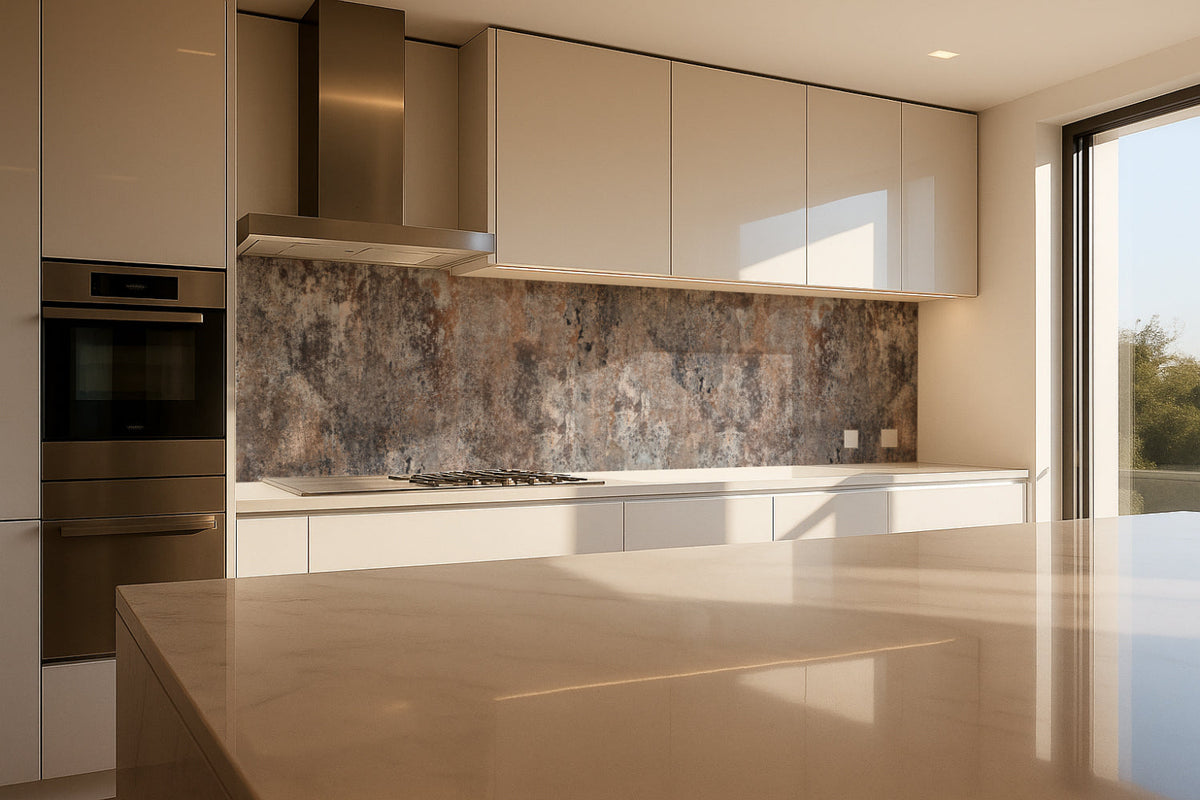 Küchenrückwand Betonoptik