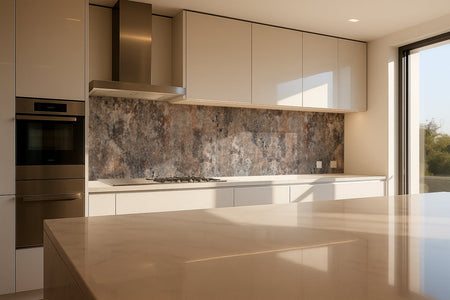 Küchenrückwand Betonoptik