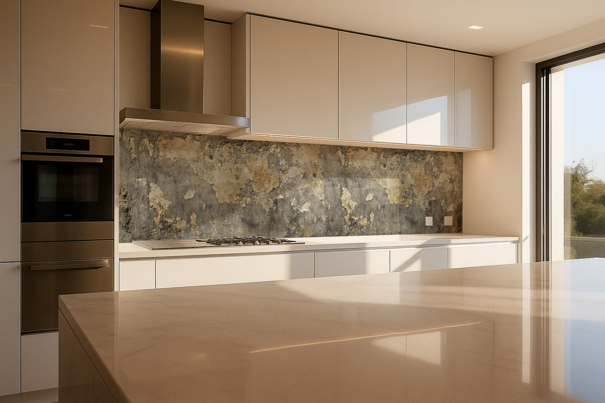 Küchenrückwand Betonoptik