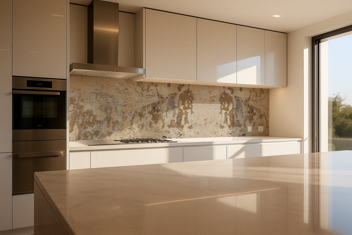 Küchenrückwand Betonoptik