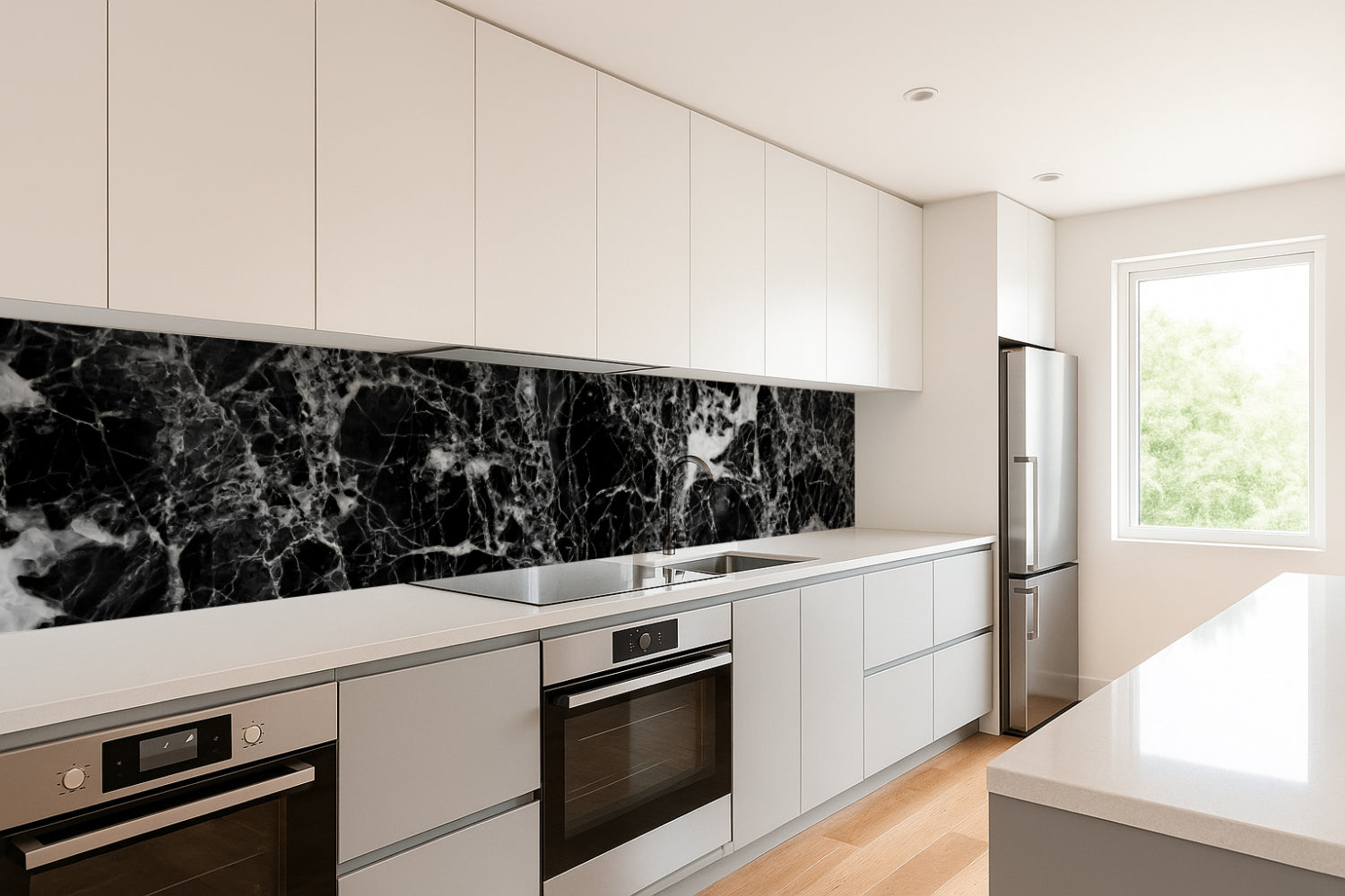 Küchenrückwand Marmoroptik