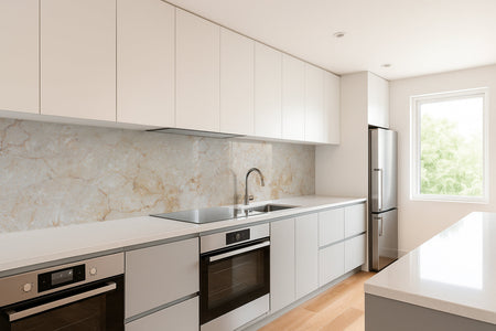 Küchenrückwand Marmoroptik