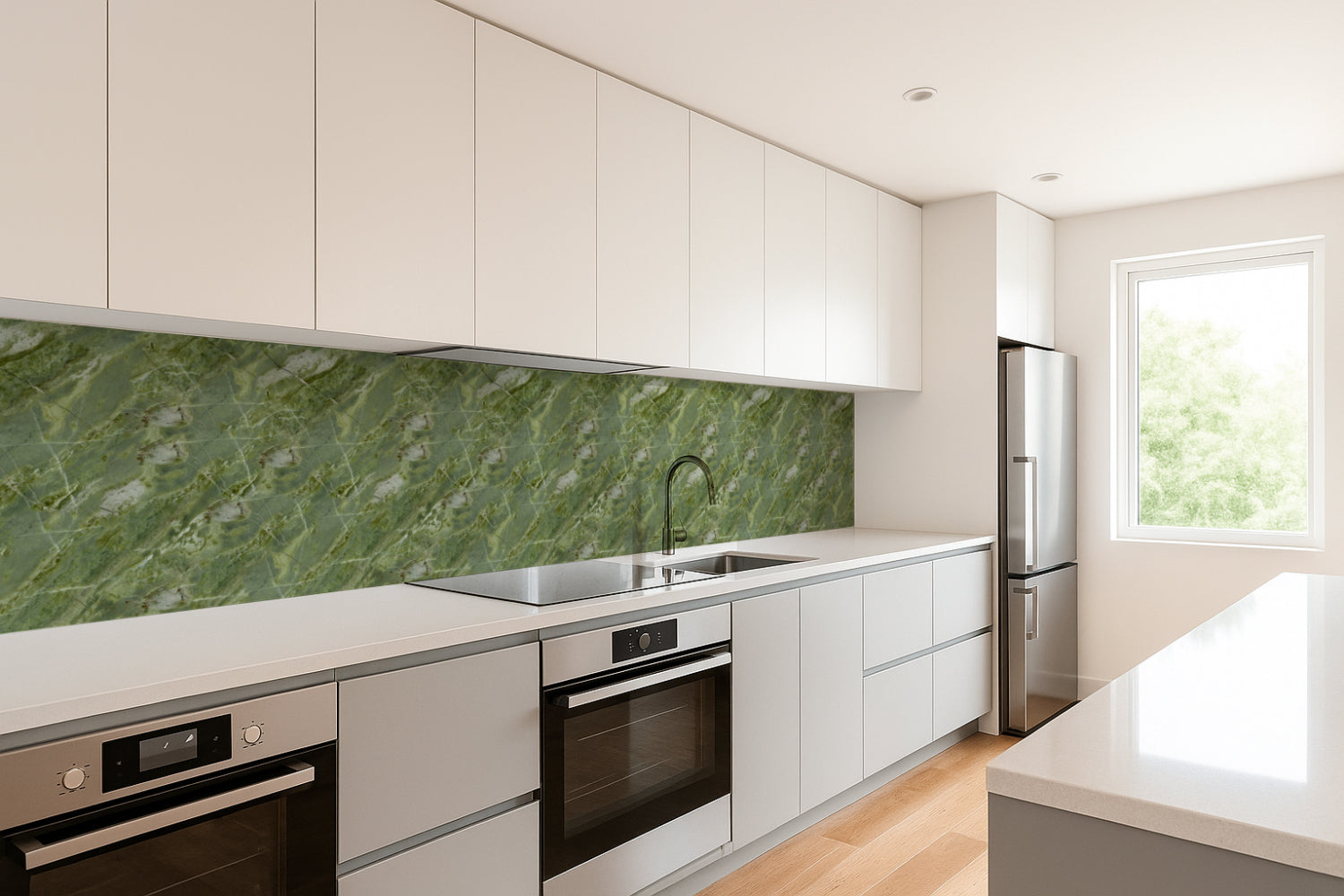 Küchenrückwand Marmoroptik