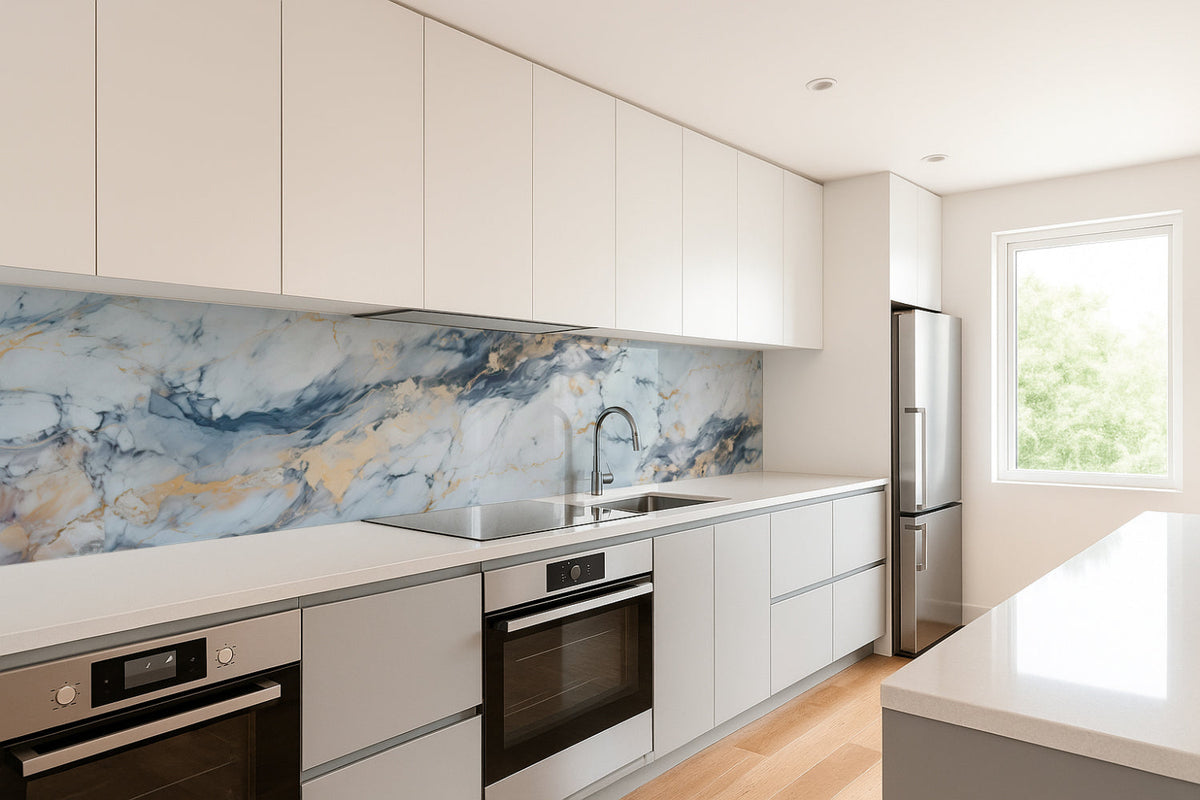 Küchenrückwand Marmoroptik