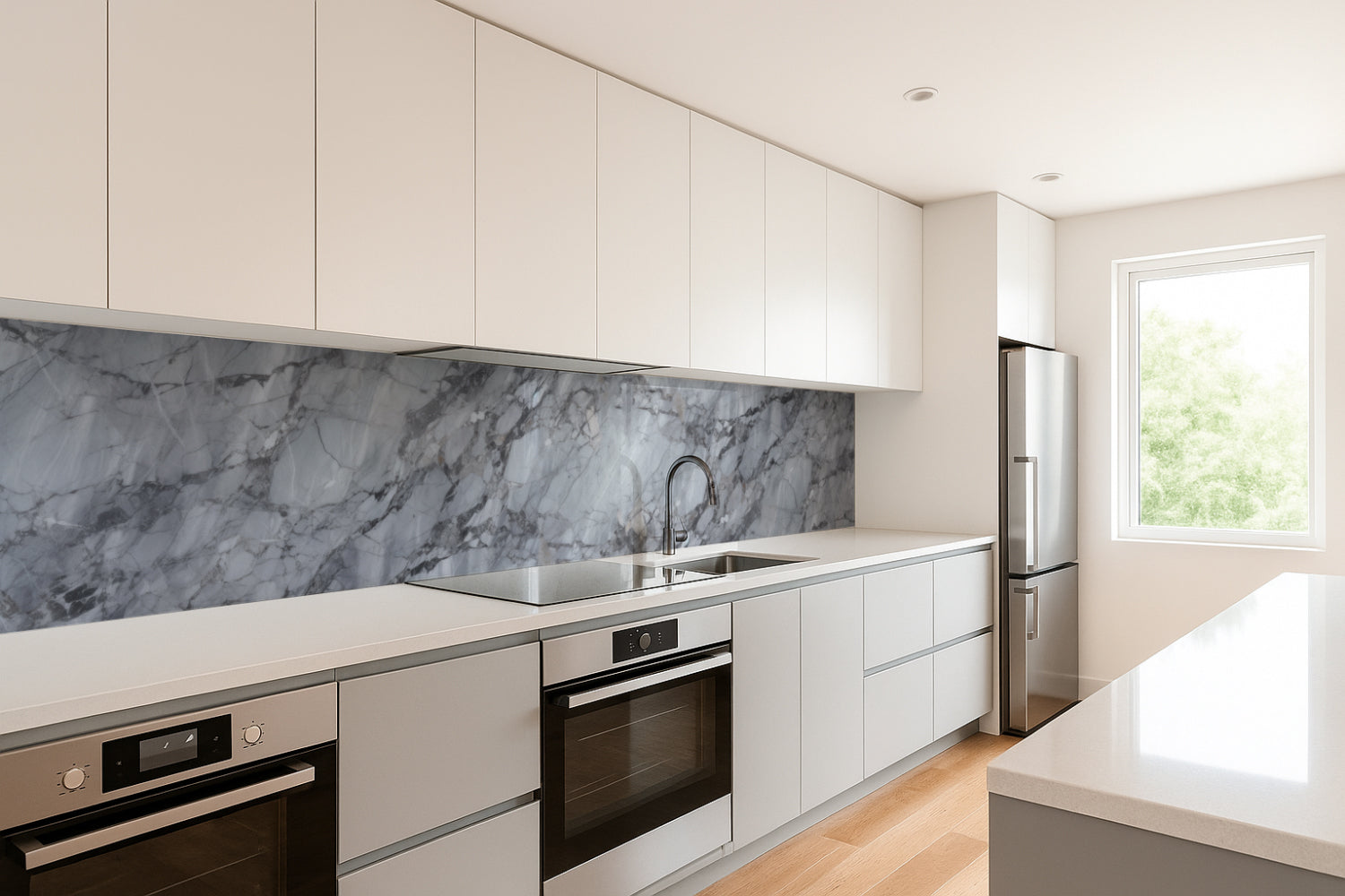 Küchenrückwand Marmoroptik