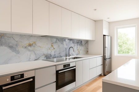 Küchenrückwand Marmoroptik