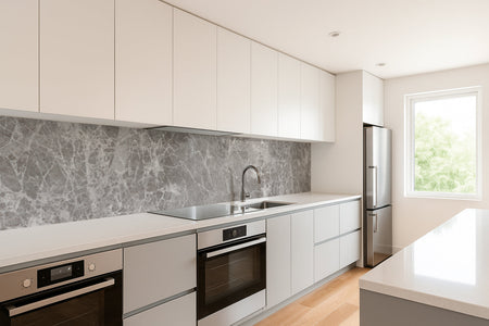 Küchenrückwand Marmoroptik