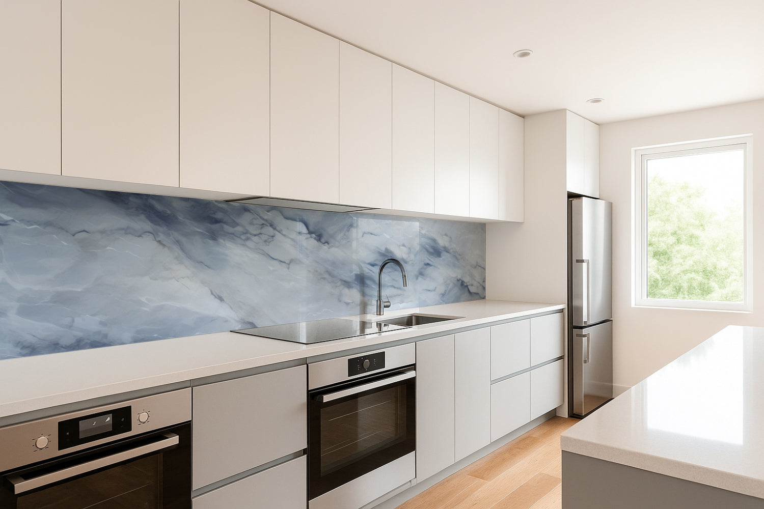 Küchenrückwand Marmoroptik