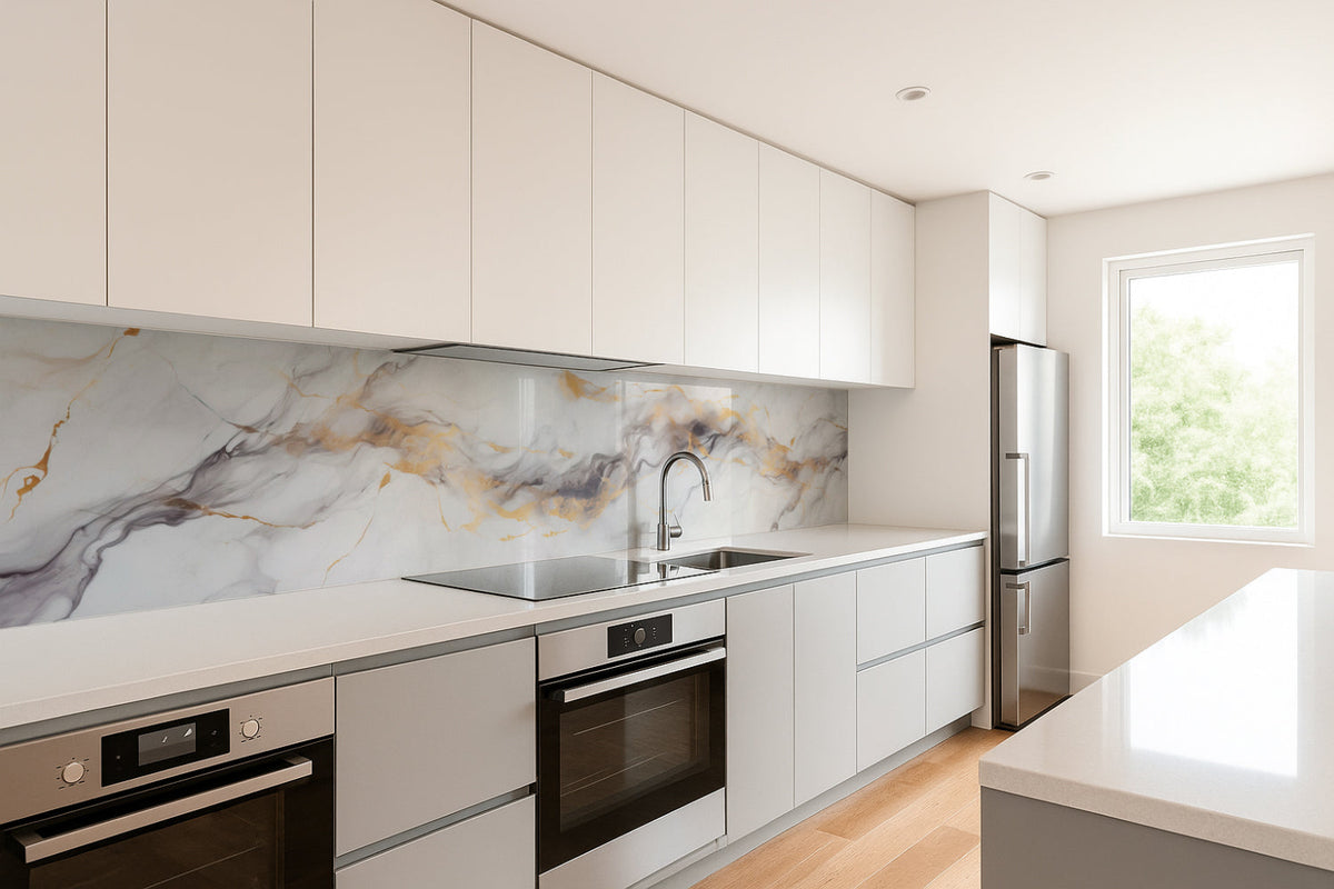 Küchenrückwand Marmoroptik