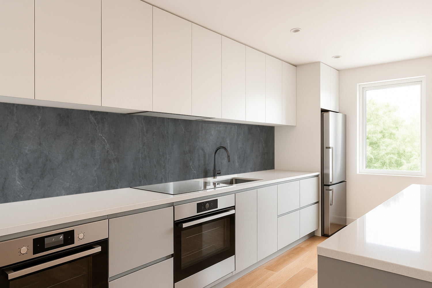 Küchenrückwand Marmoroptik