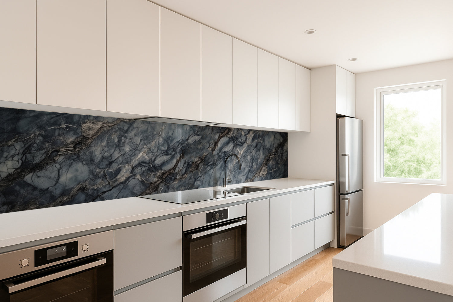 Küchenrückwand Marmoroptik