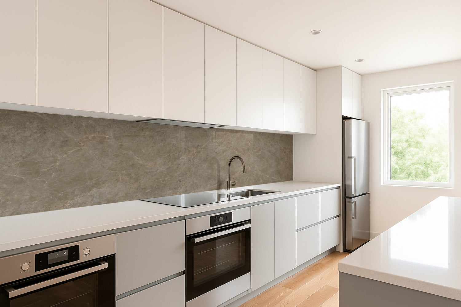 Küchenrückwand Marmoroptik