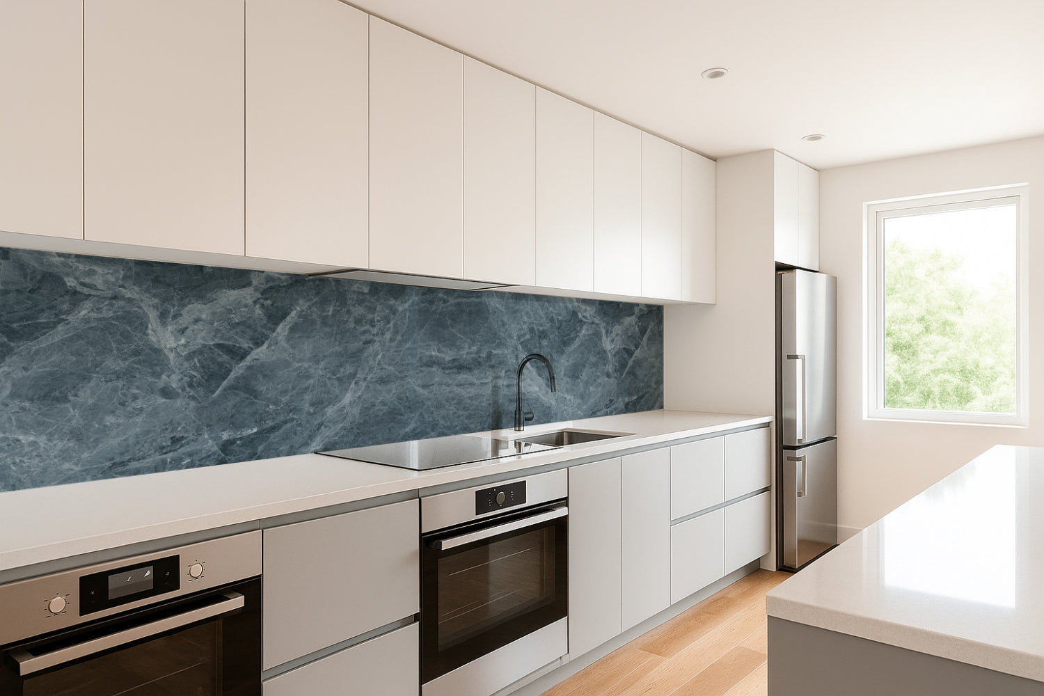 Küchenrückwand Marmoroptik