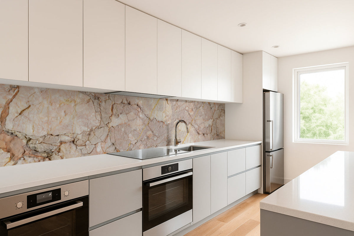 Küchenrückwand Marmoroptik