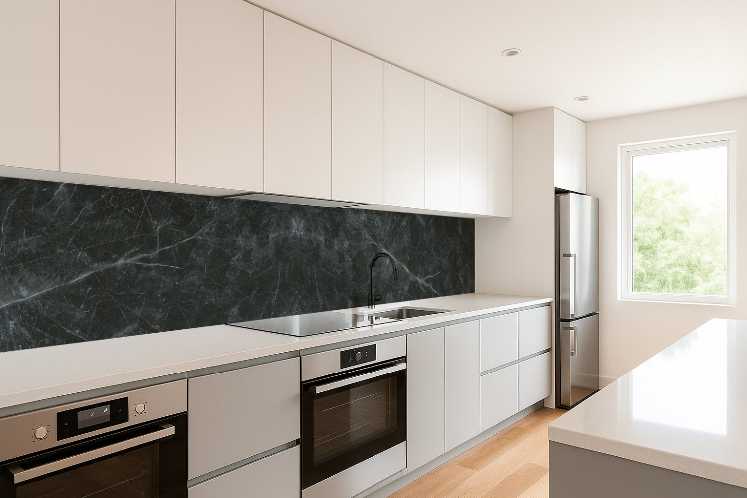 Küchenrückwand Marmoroptik