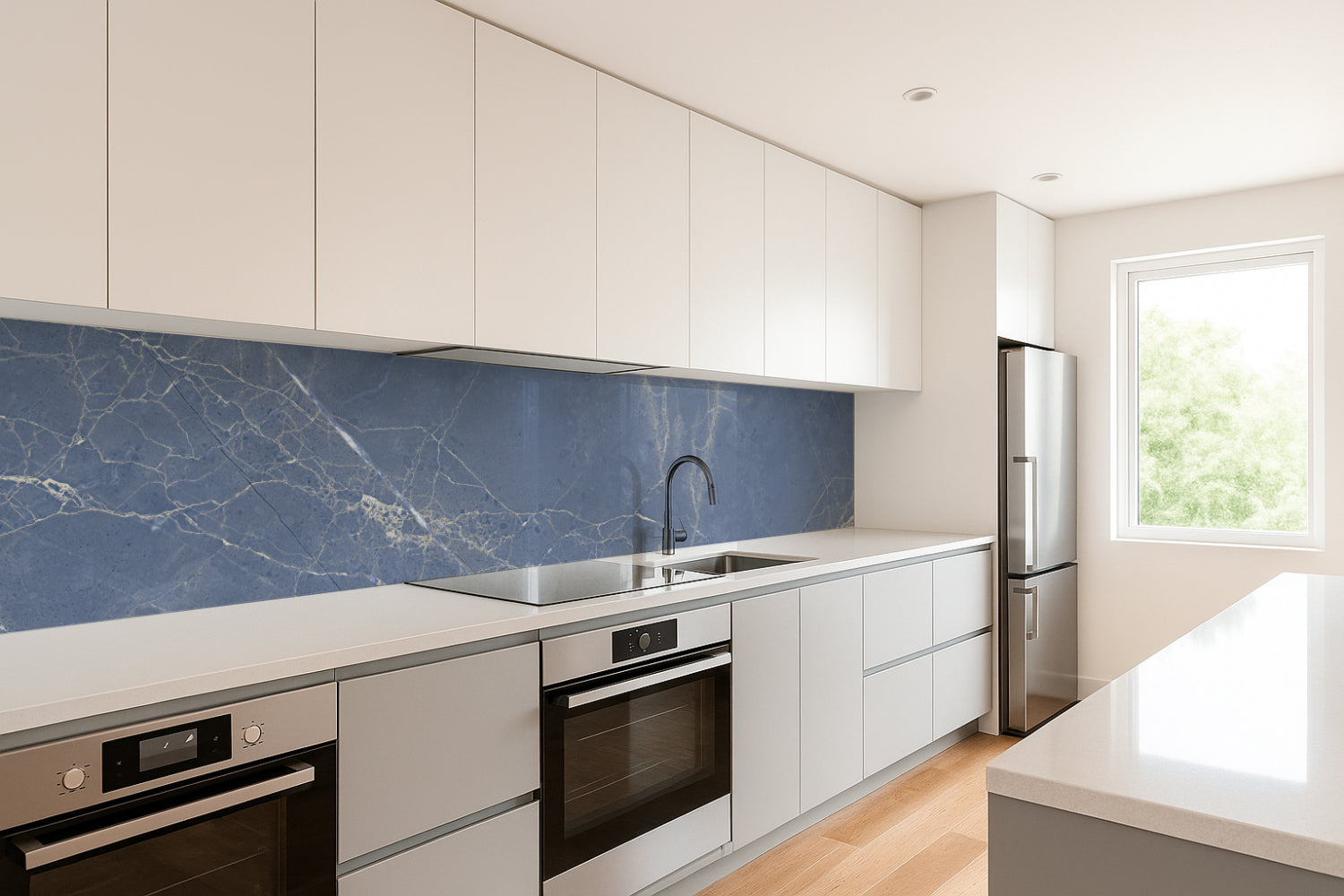 Küchenrückwand Marmoroptik