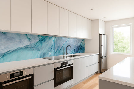 Küchenrückwand Marmoroptik