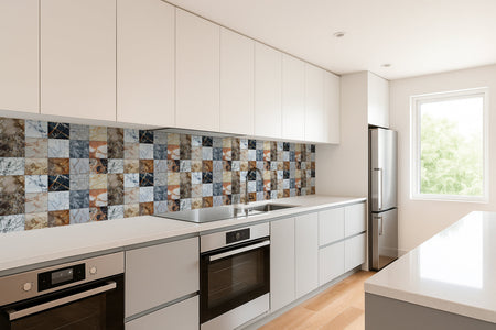 Küchenrückwand Marmoroptik