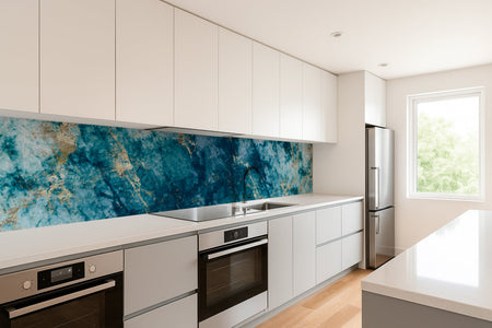 Küchenrückwand Marmoroptik