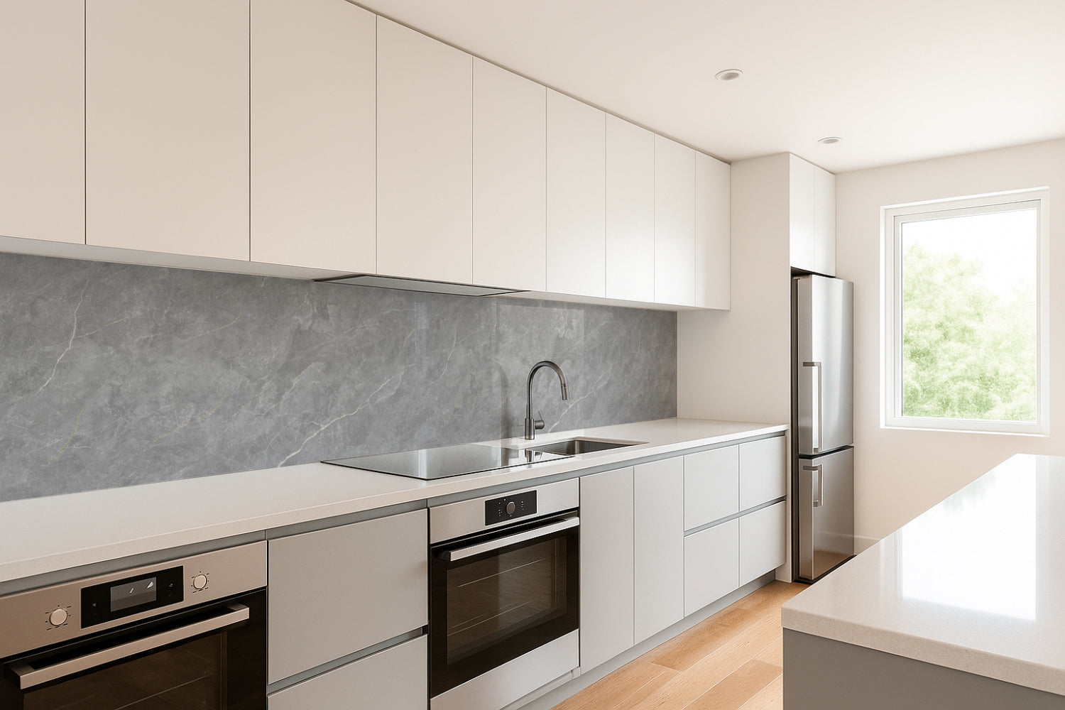 Küchenrückwand Marmoroptik