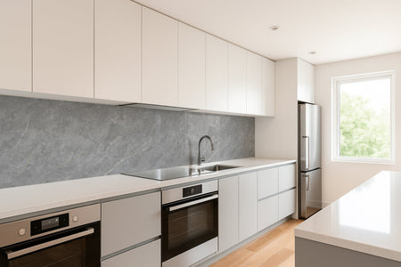 Küchenrückwand Marmoroptik