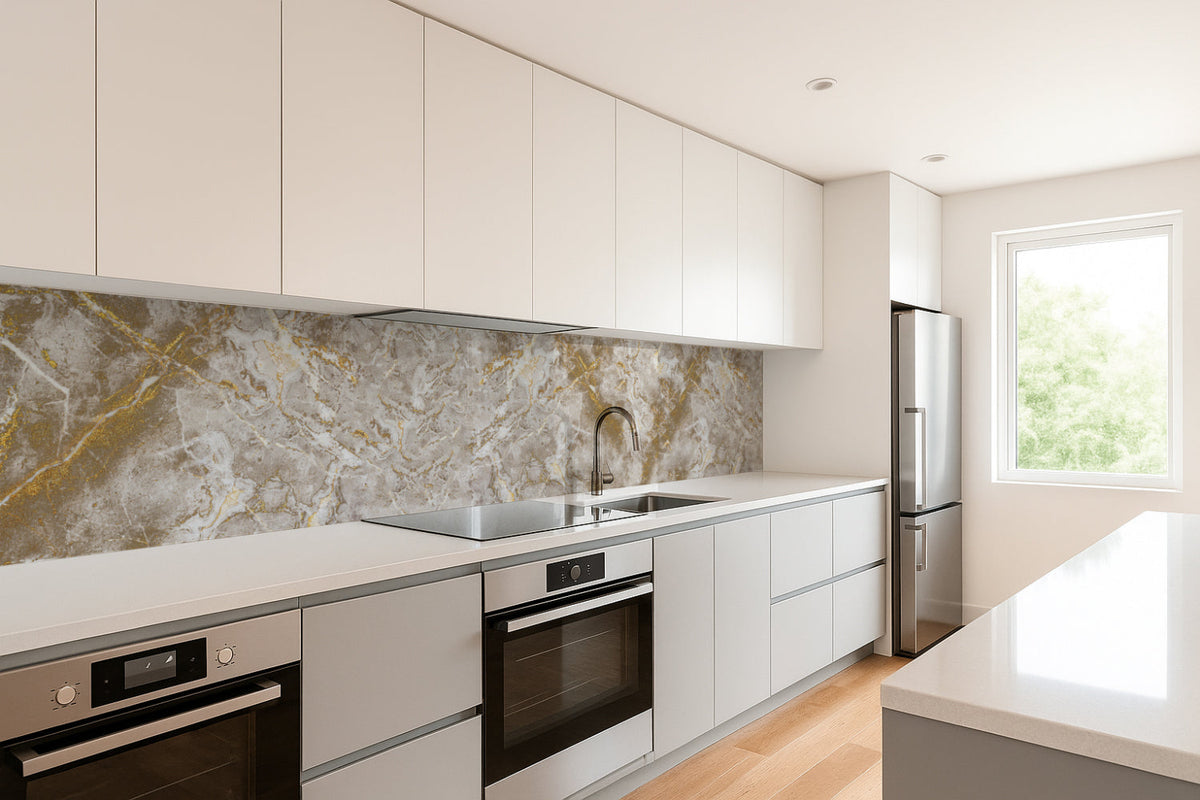 Küchenrückwand Marmoroptik