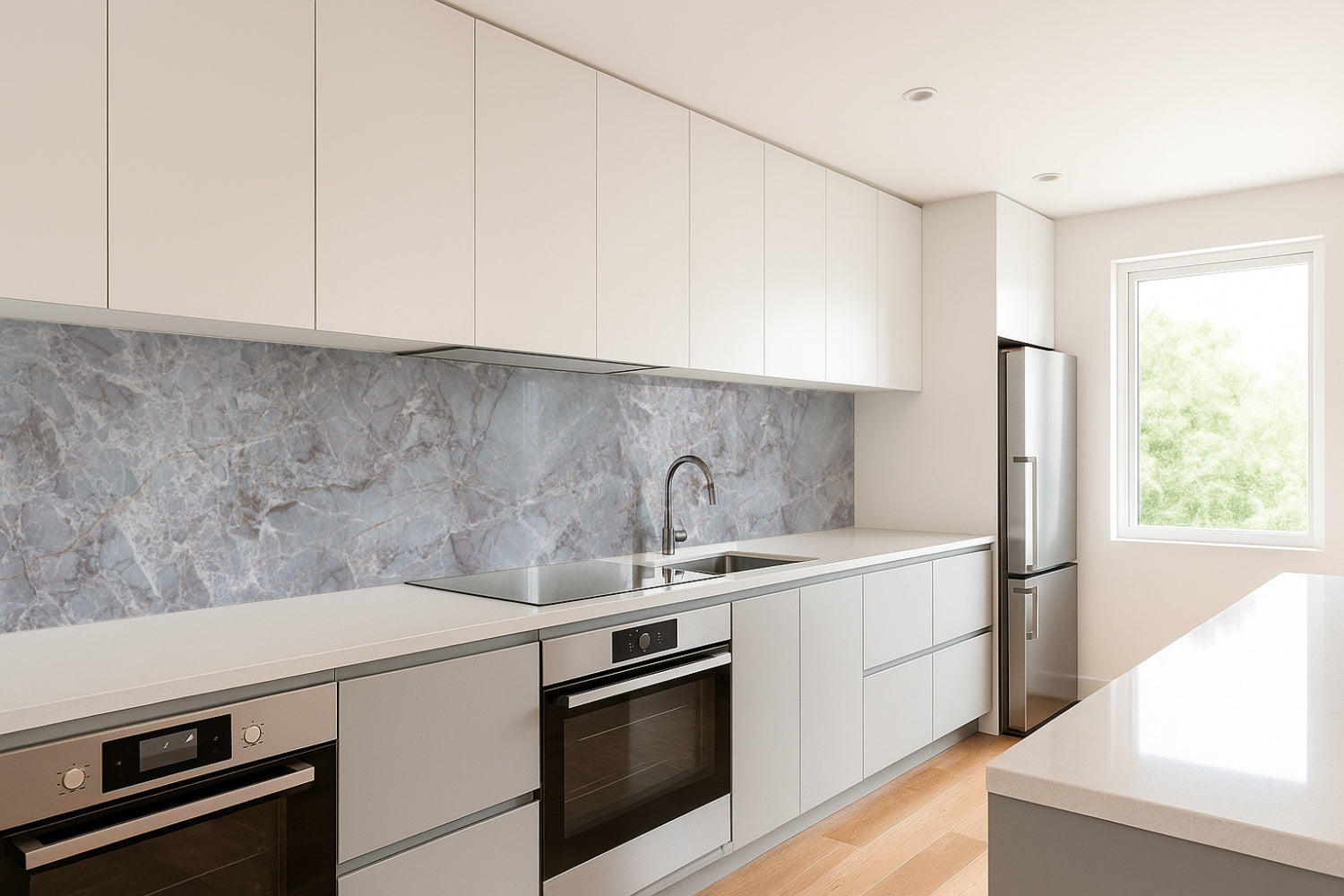 Küchenrückwand Marmoroptik