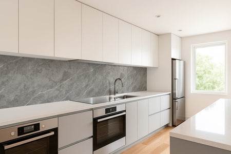 Küchenrückwand Marmoroptik