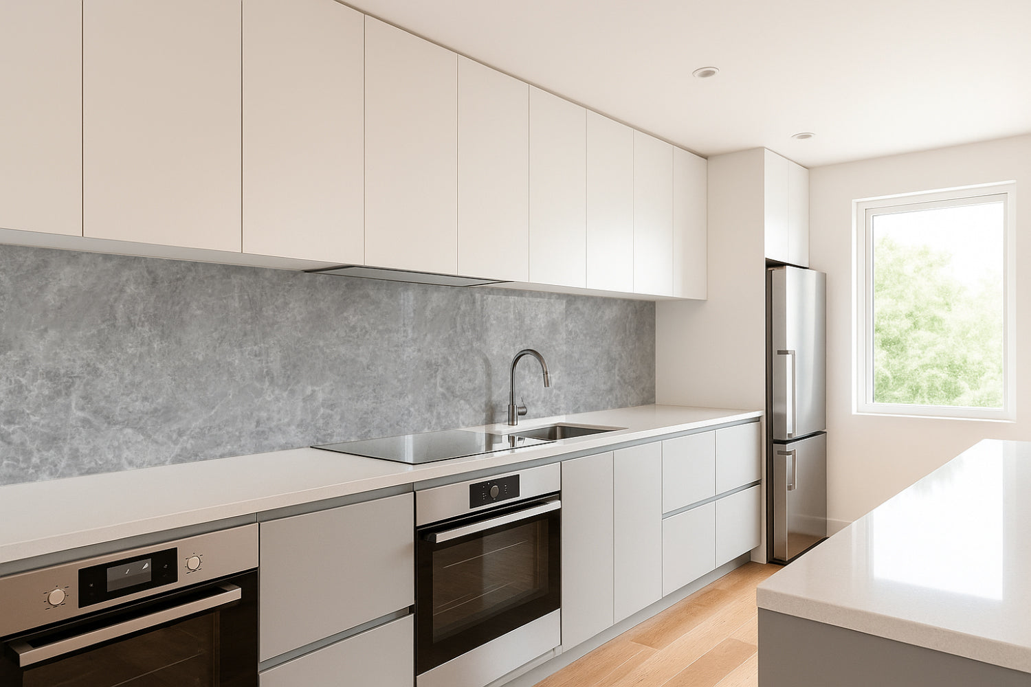 Küchenrückwand Marmoroptik