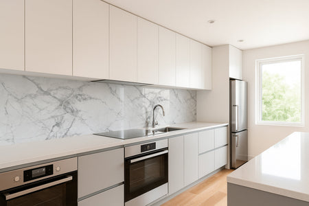 Küchenrückwand Marmoroptik