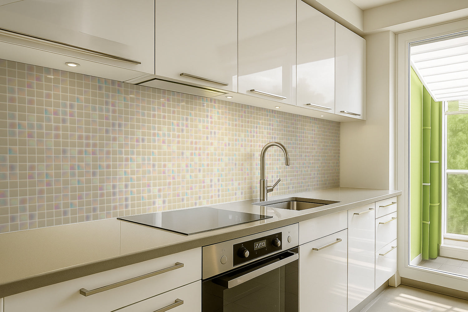 Küchenrückwand Fliesenoptik