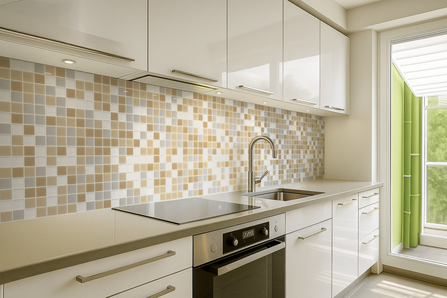 Küchenrückwand Fliesenoptik