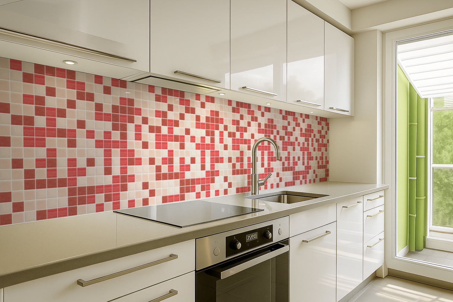 Küchenrückwand Fliesenoptik