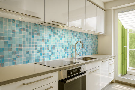 Küchenrückwand Fliesenoptik