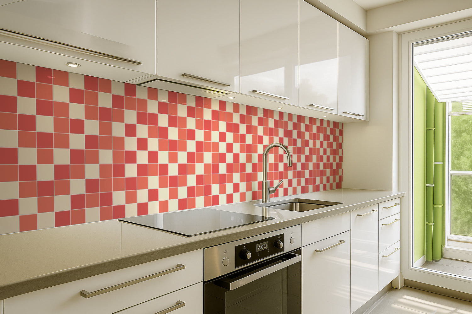 Küchenrückwand Fliesenoptik