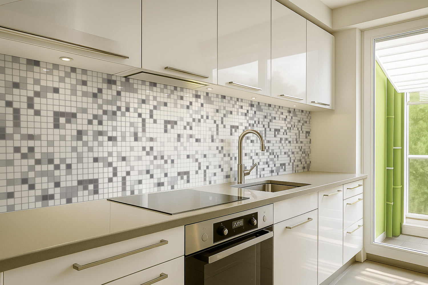 Küchenrückwand Fliesenoptik