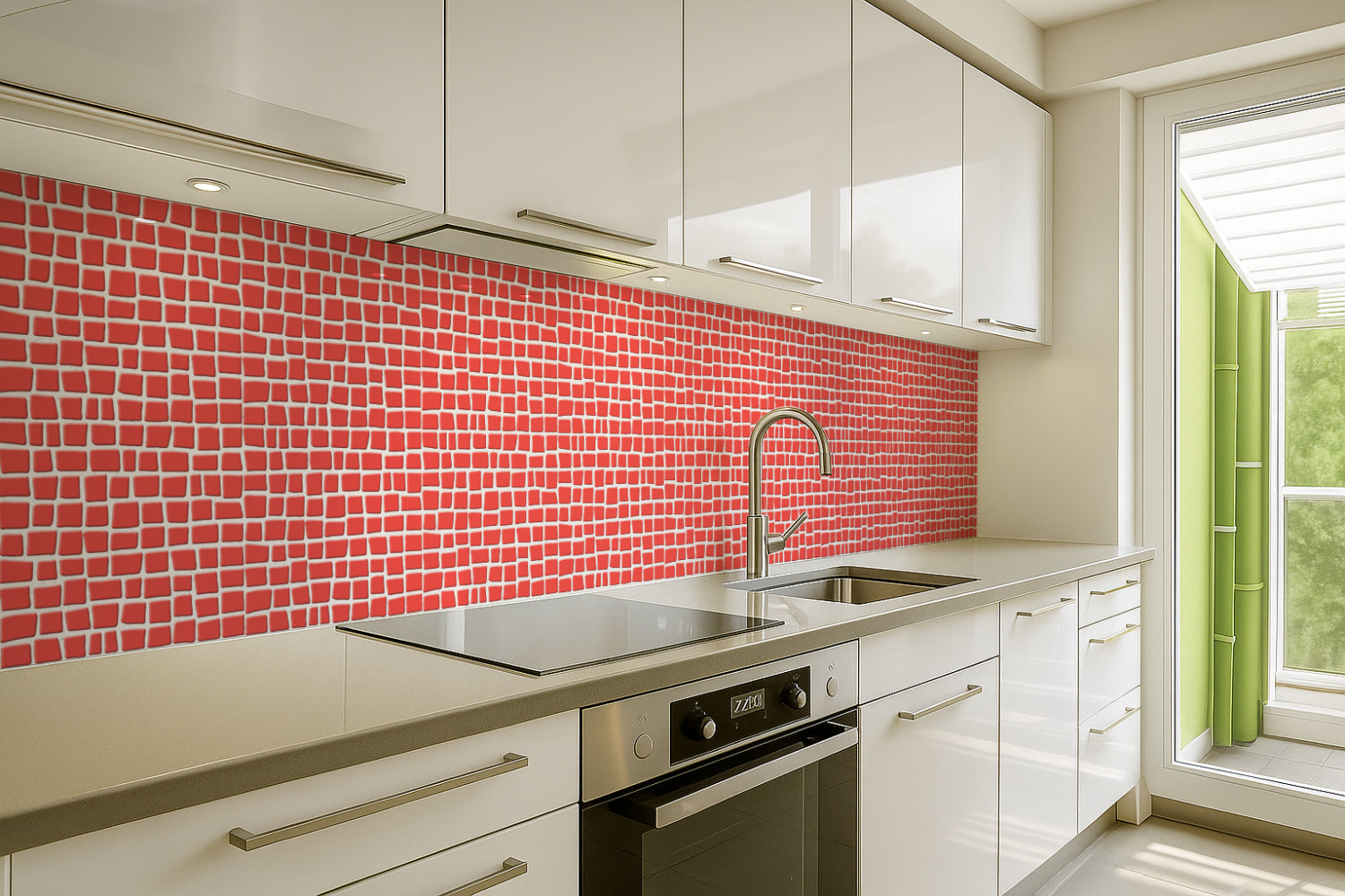 Küchenrückwand Fliesenoptik