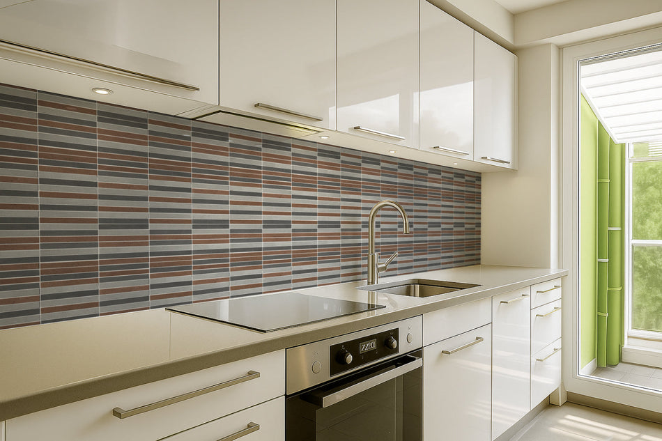 Küchenrückwand Fliesenoptik