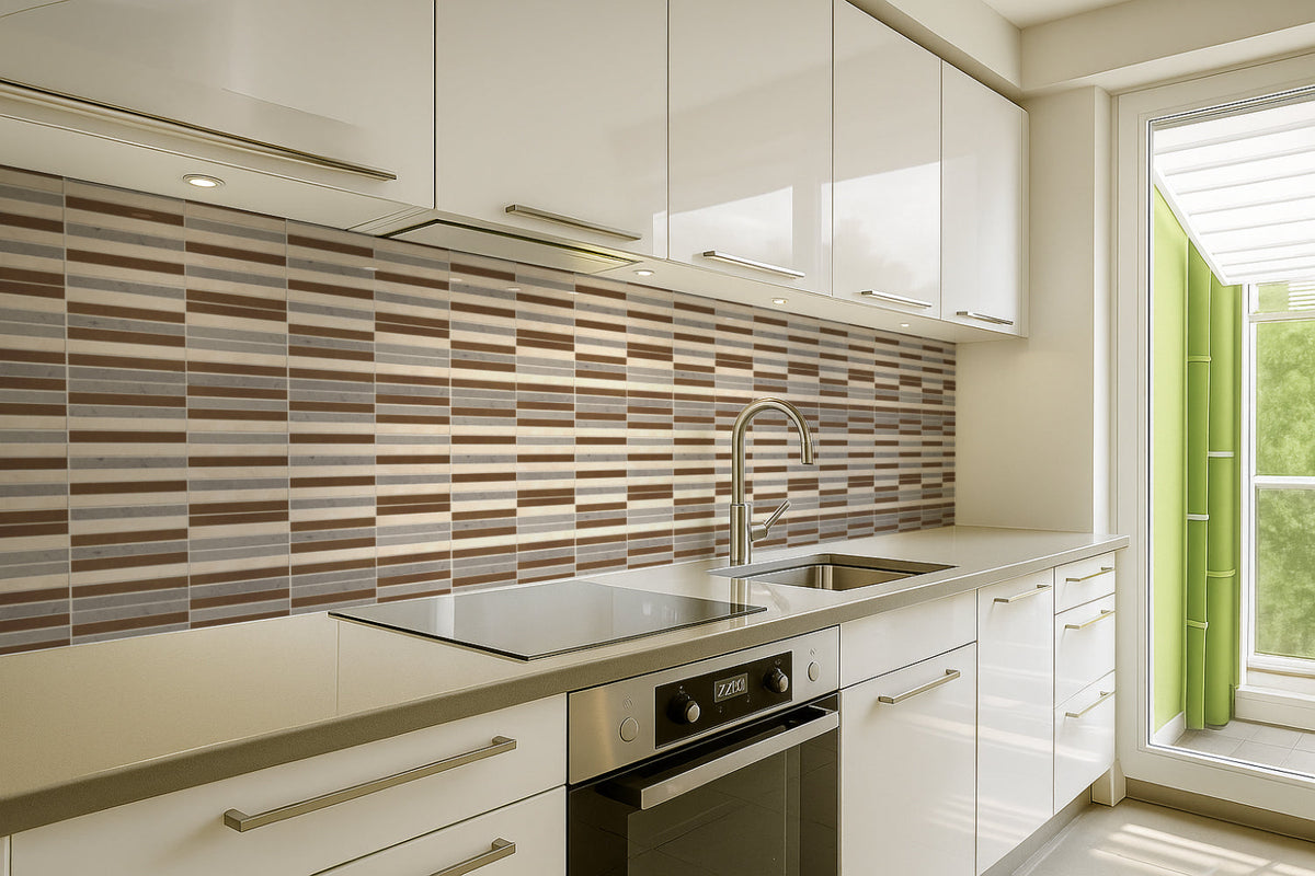 Küchenrückwand Fliesenoptik