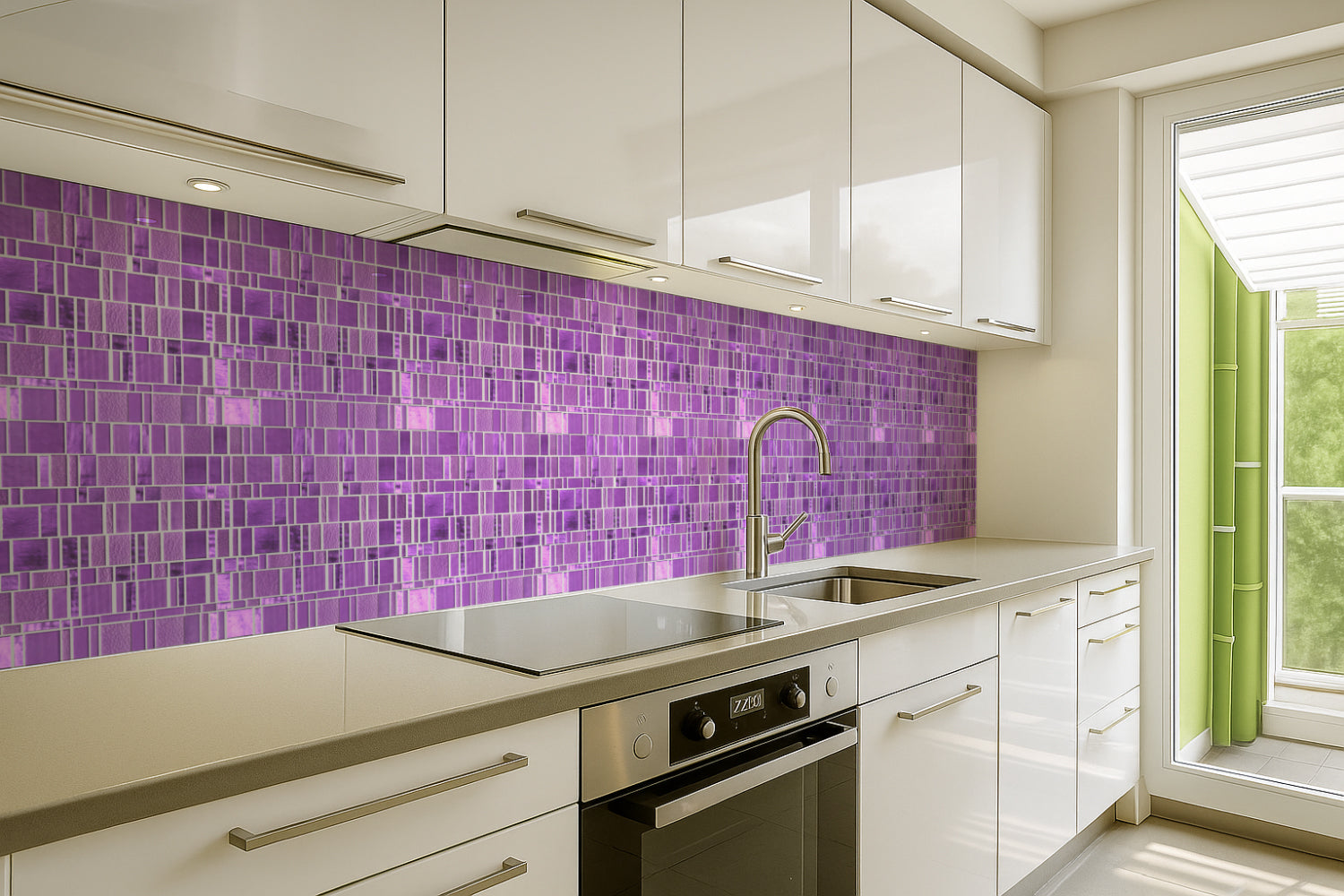 Küchenrückwand Fliesenoptik